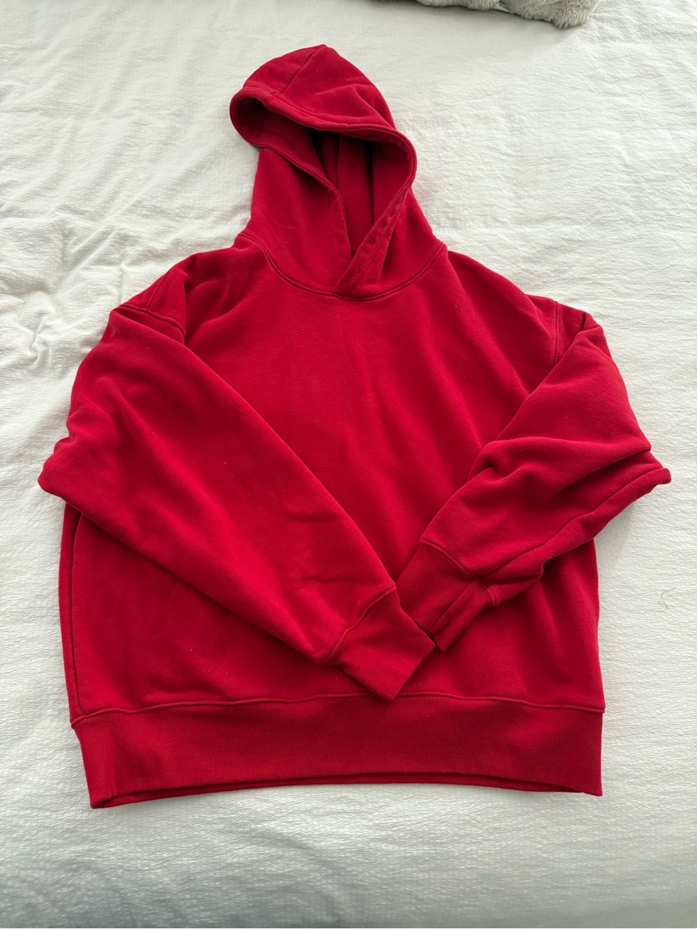 Red hoodie